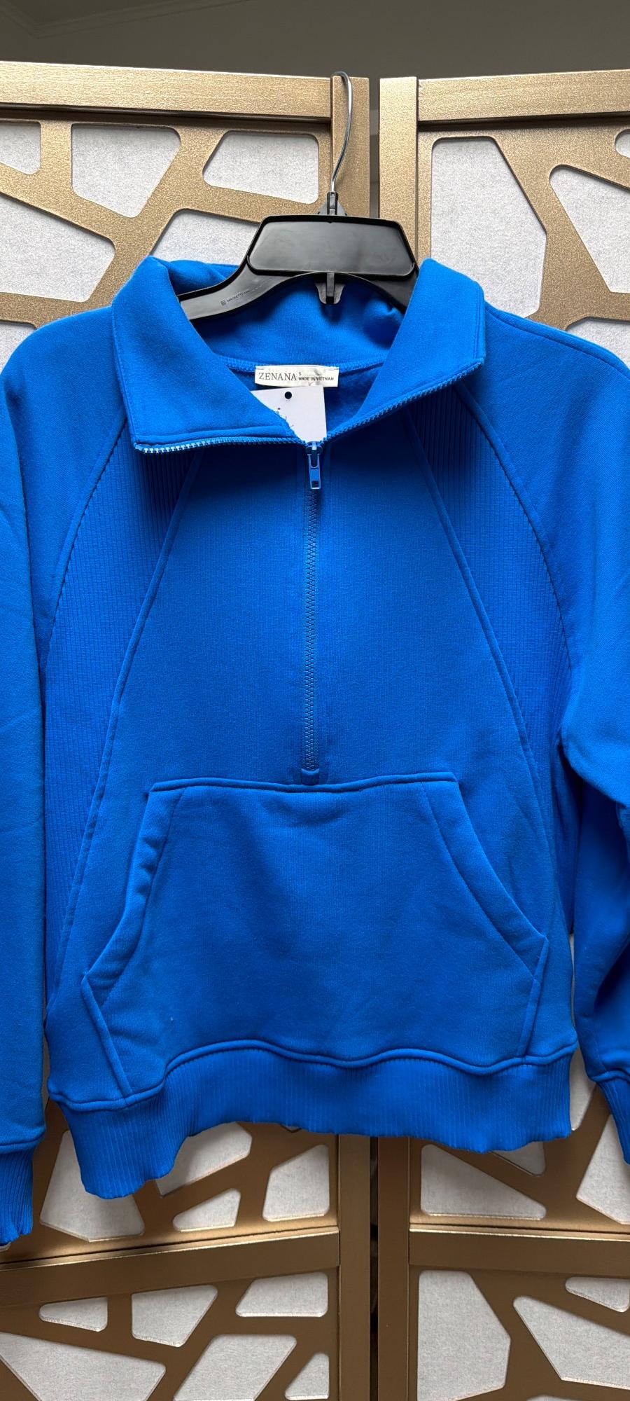 Blue sweatshirt 