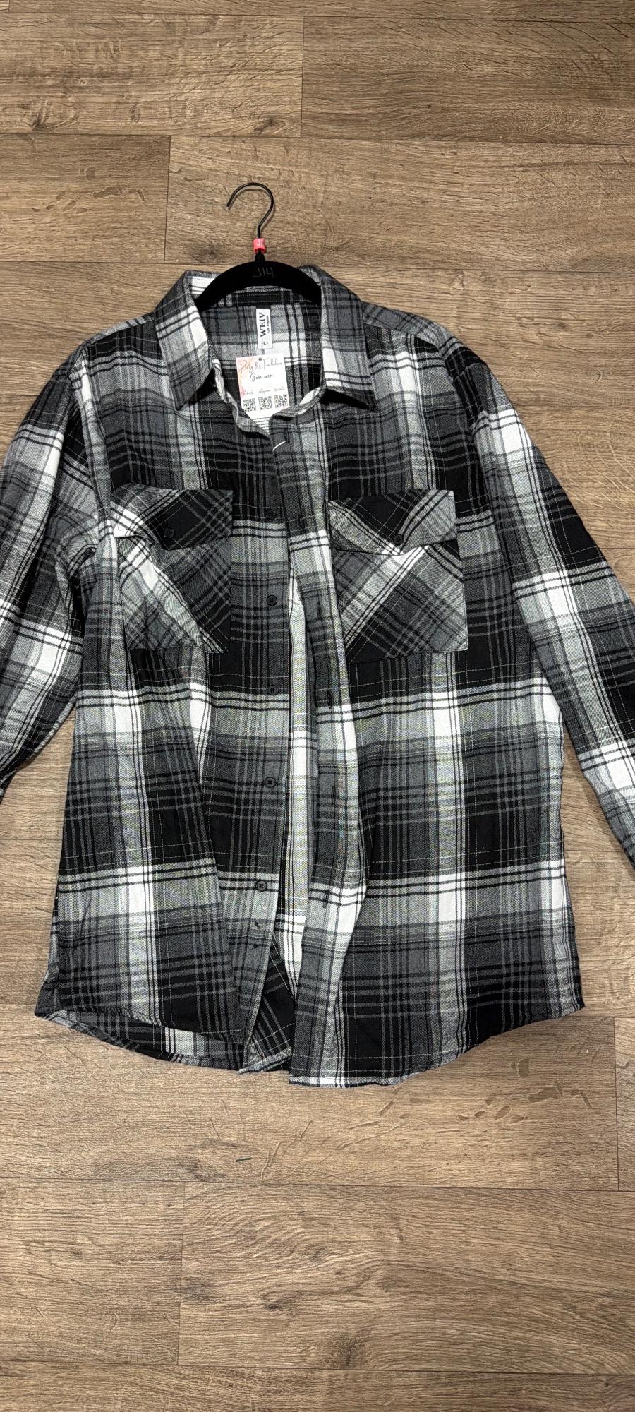 Flannel Black/Grey