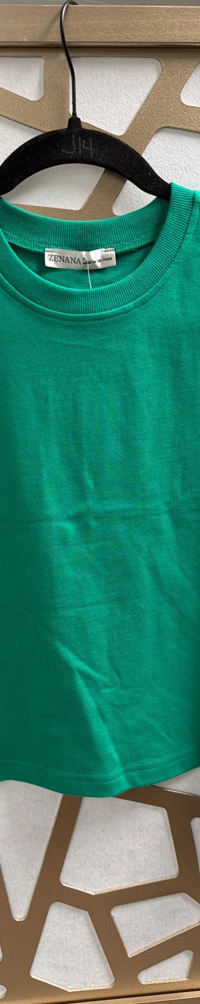 Green Cropped t-shirt