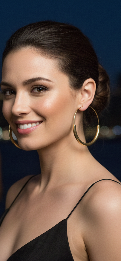 Large Hoop Earrings