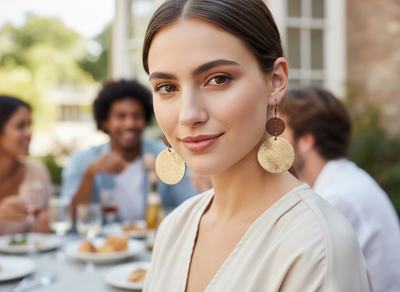 Shimmery Earrings