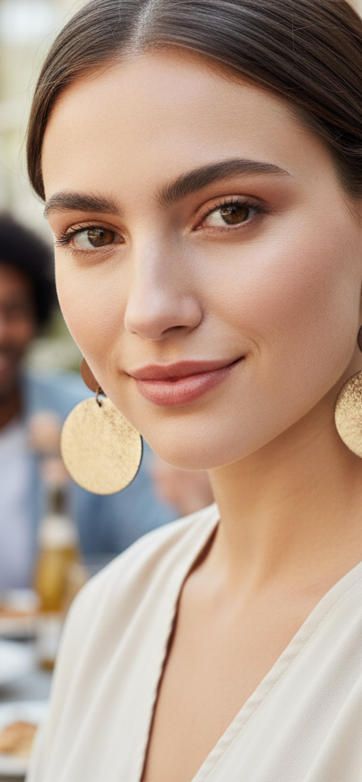 Shimmery Earrings