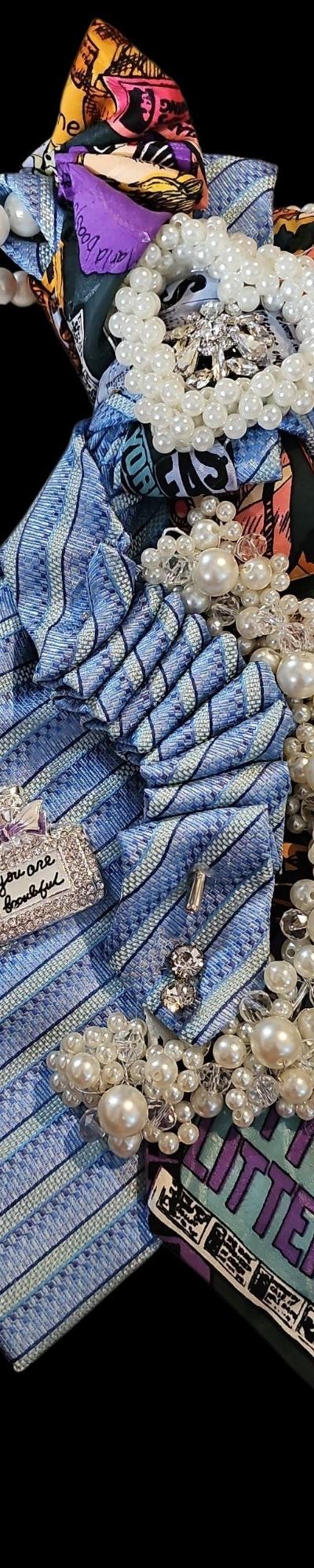 Upcycled Necktie Necklace