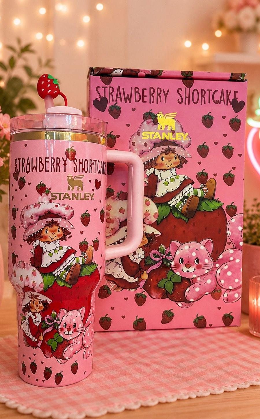 strawberry short cake tumbler