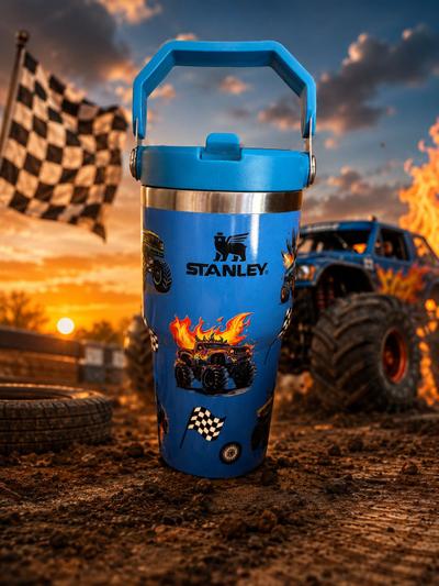 monster truck tumbler