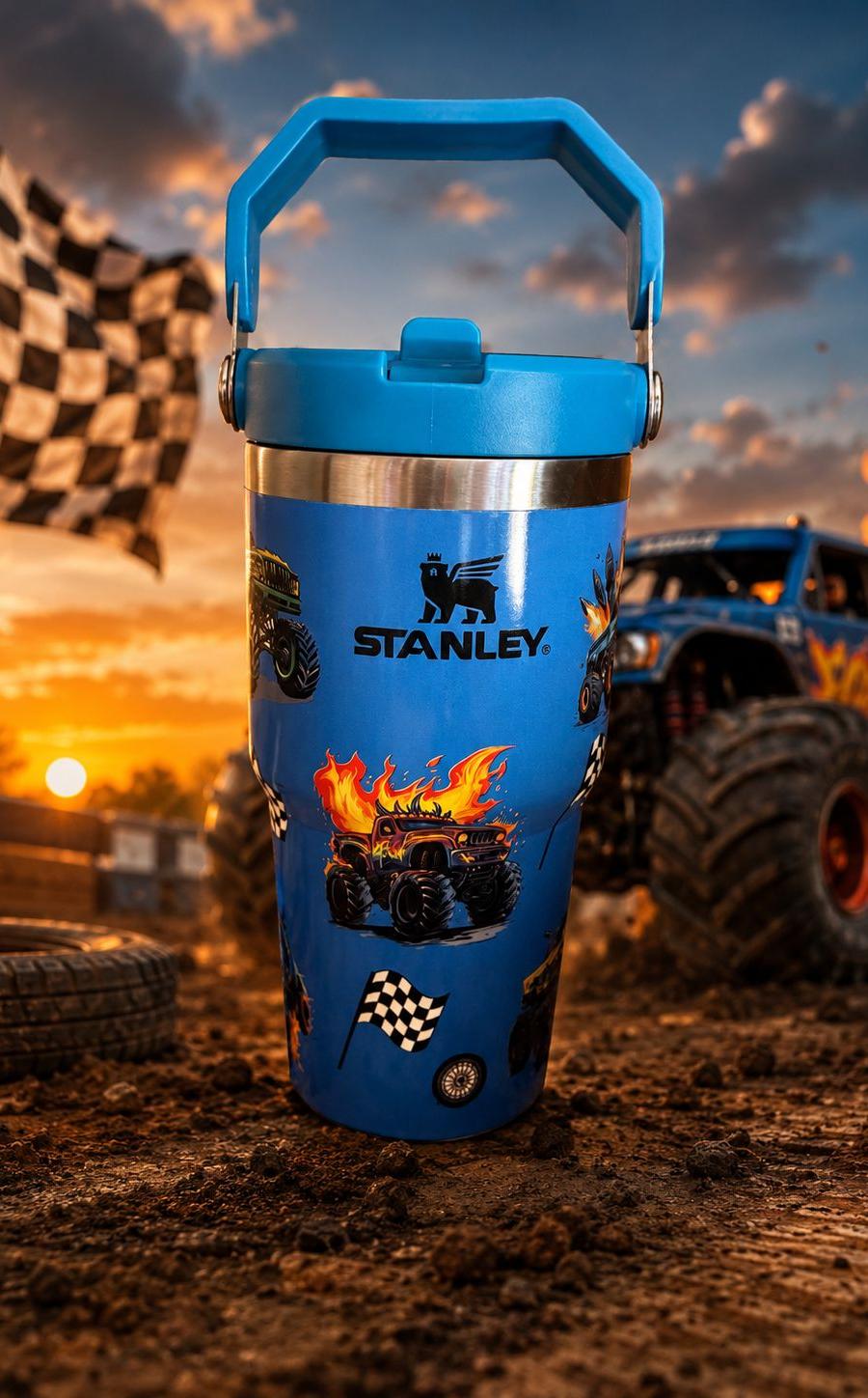 monster truck tumbler