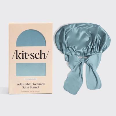 Adjustable Oversized Satin Bonnet