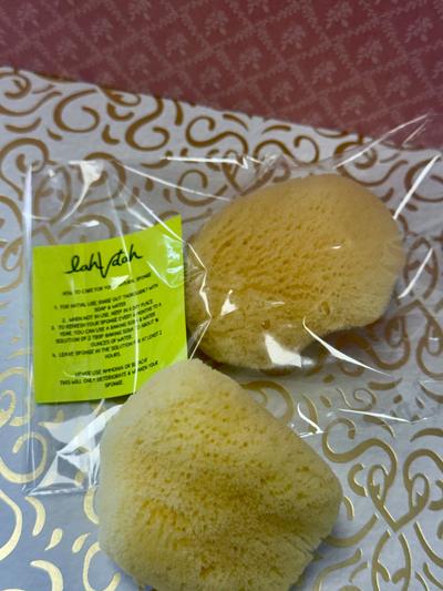 Sea sponge for face
