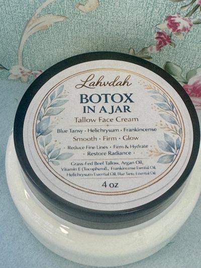 Tallow face cream aka Botox in a jar
