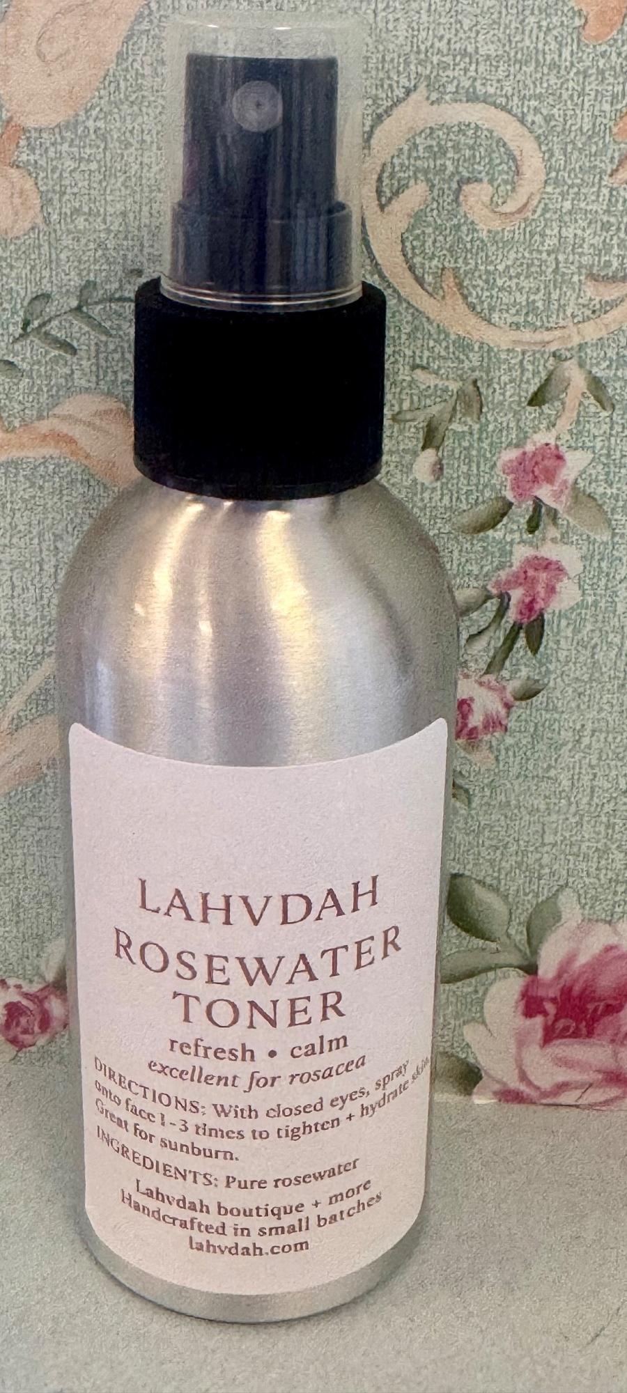 Rosewater toner