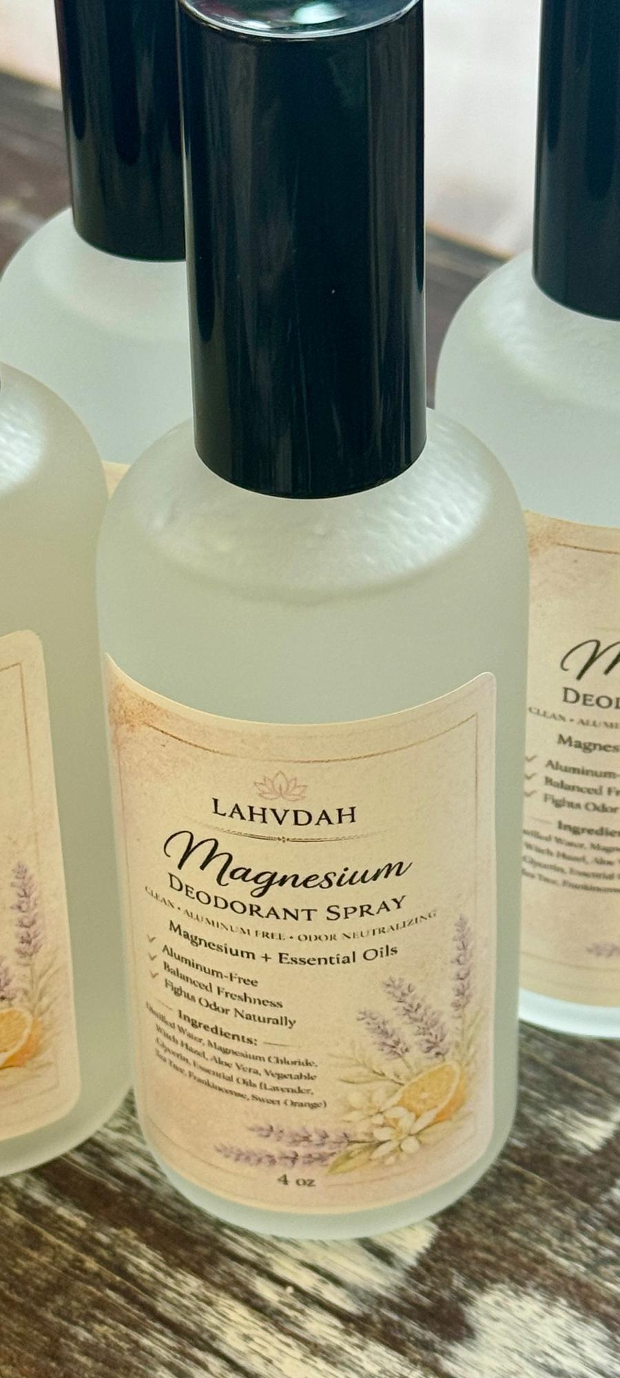 Magnesium Deodorant Spray