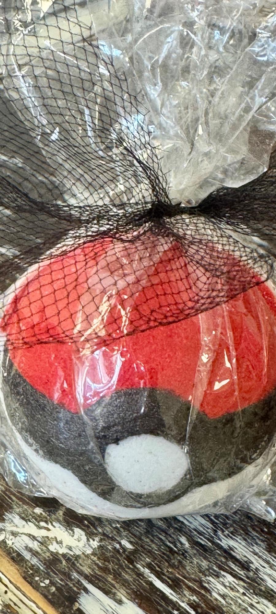 Pokemon Bath Bomb with toy