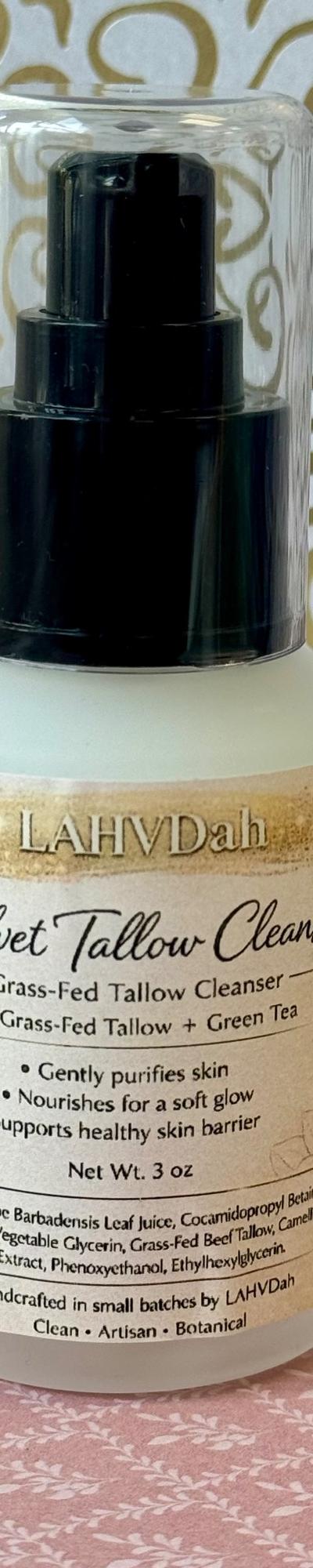 lahvdah velvet face cleanser 