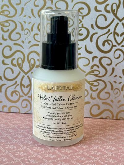 lahvdah velvet face cleanser