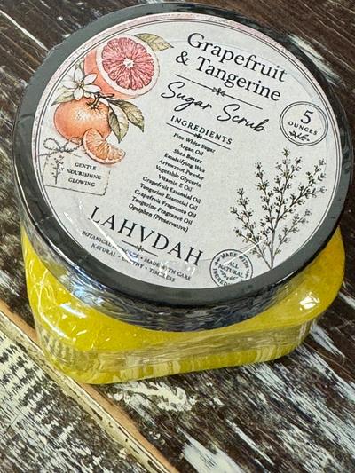 Grapefruit and Tangerine sugar scrub