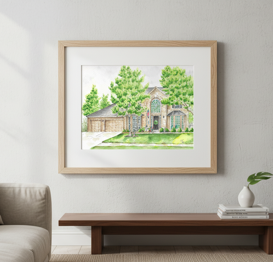Custom Home Portraits
