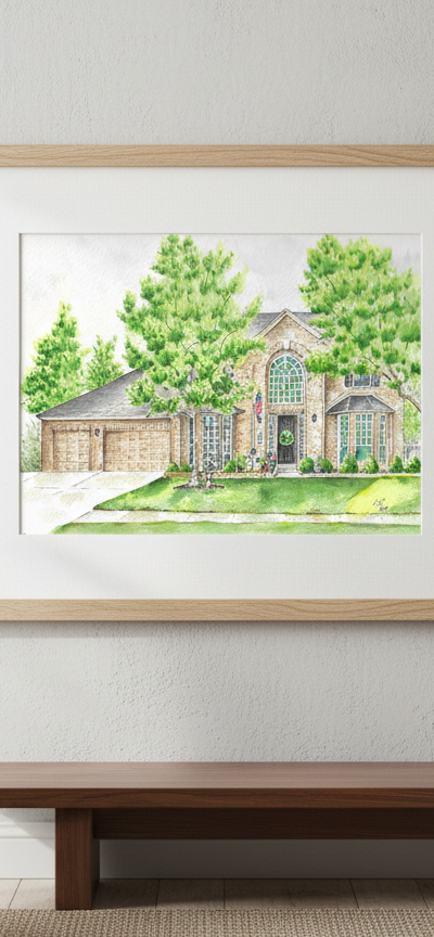 Custom Home Portraits