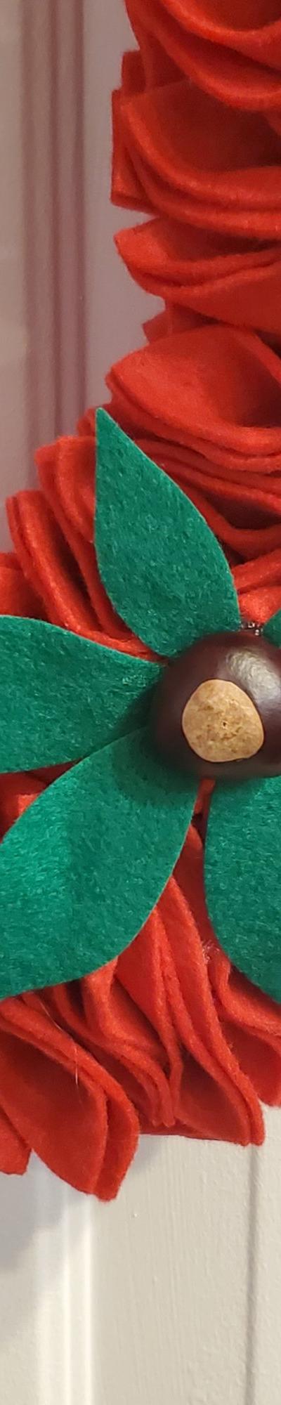 Licensed Block O Wreath 