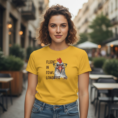 Graphic Tee - Fowl Language
