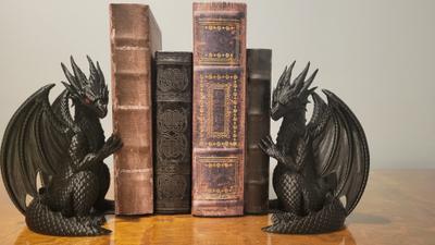 Dragon Bookend Set