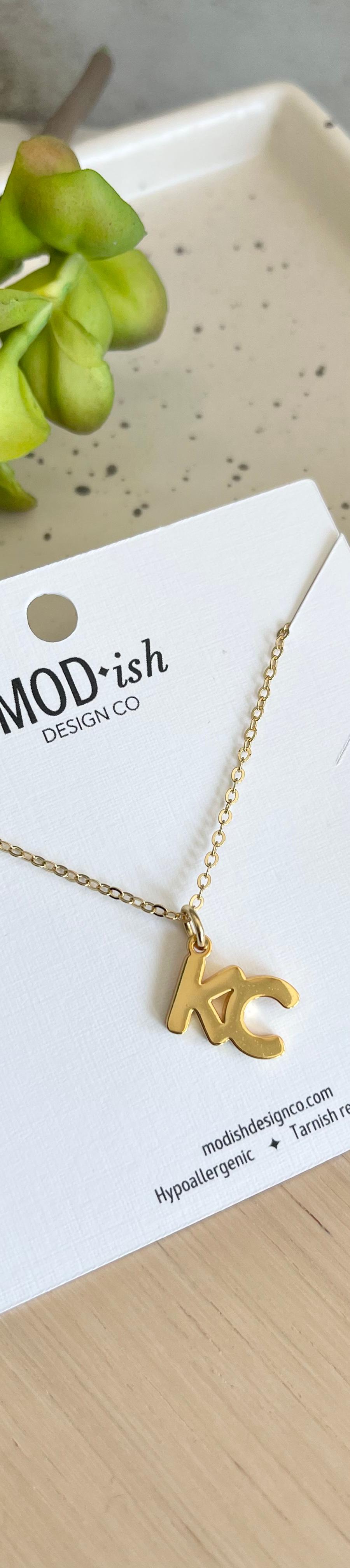 Gold KC Necklace