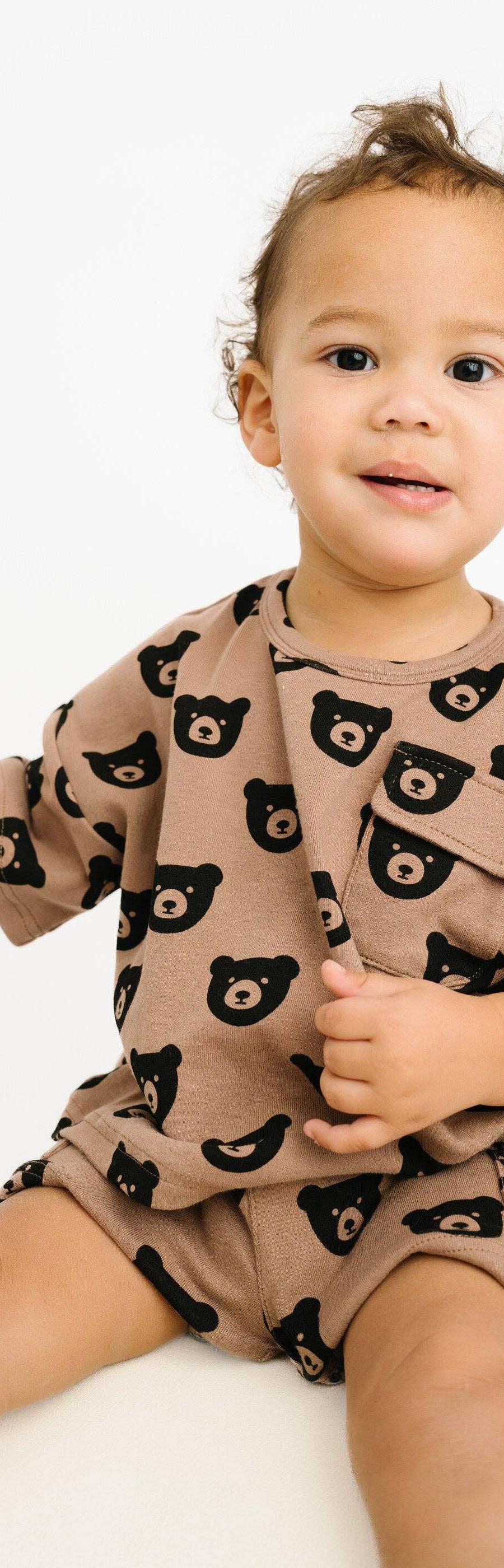 Brown Bear Cargo Slouchy Sets
