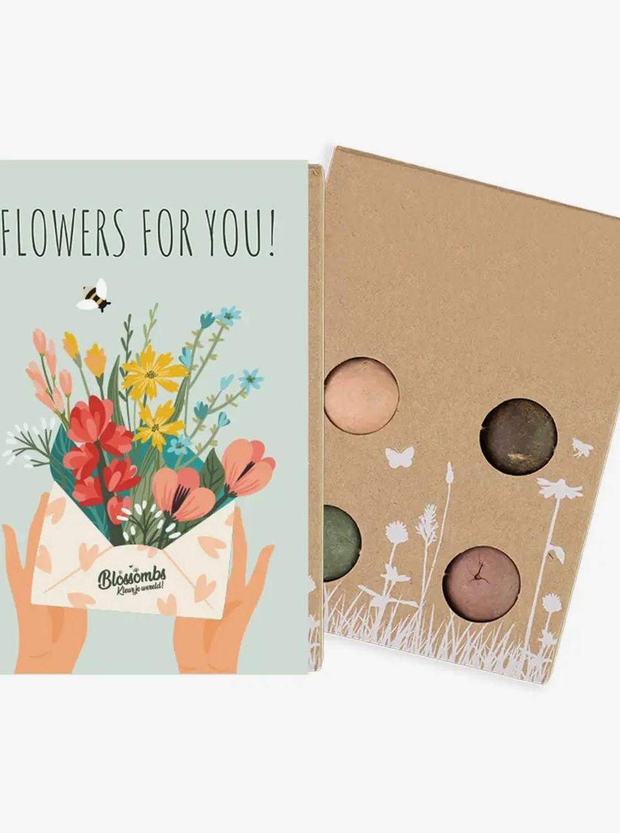 Flowers for You Wildflower Seed Bomb Gift Box