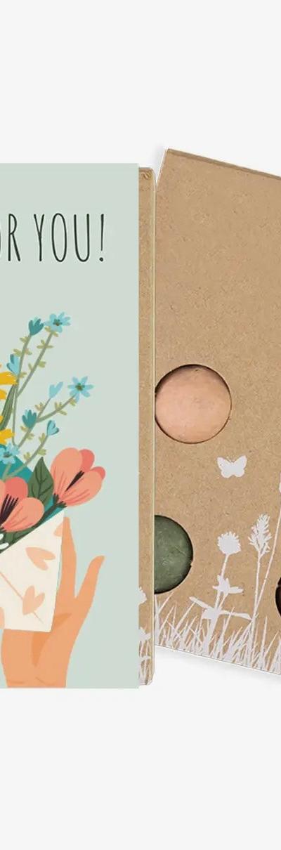 Flowers for You Wildflower Seed Bomb Gift Box