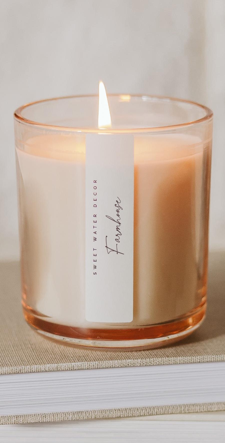 Farmhouse 12 oz Candle - Home Decor and Gifts