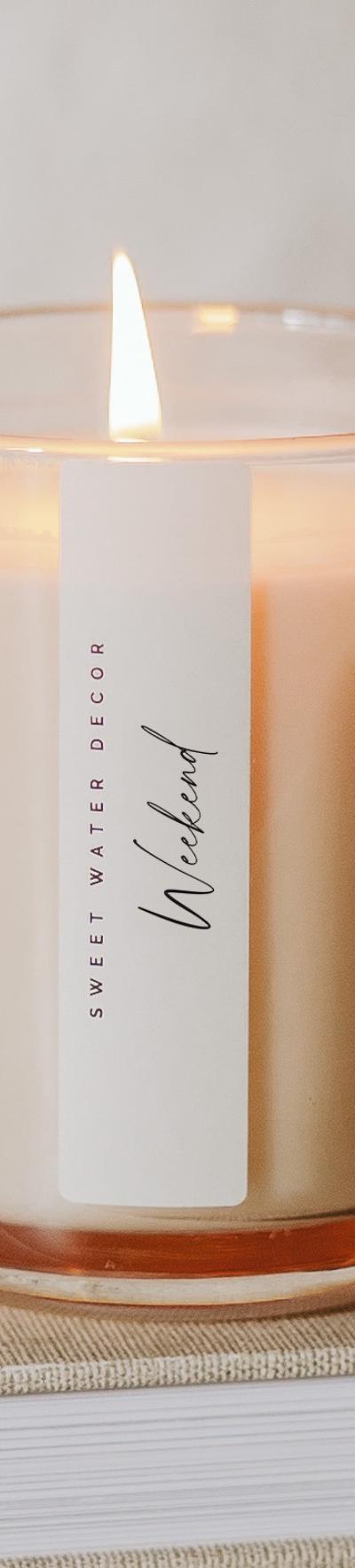 Weekend 12 oz Candle - Home Decor & Gifts