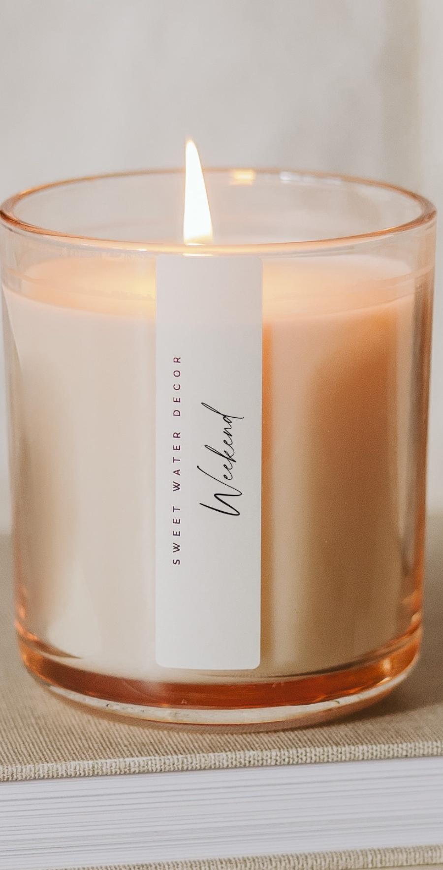 Weekend 12 oz Candle - Home Decor & Gifts