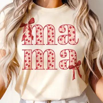 Mama Cherry Graphic Tee