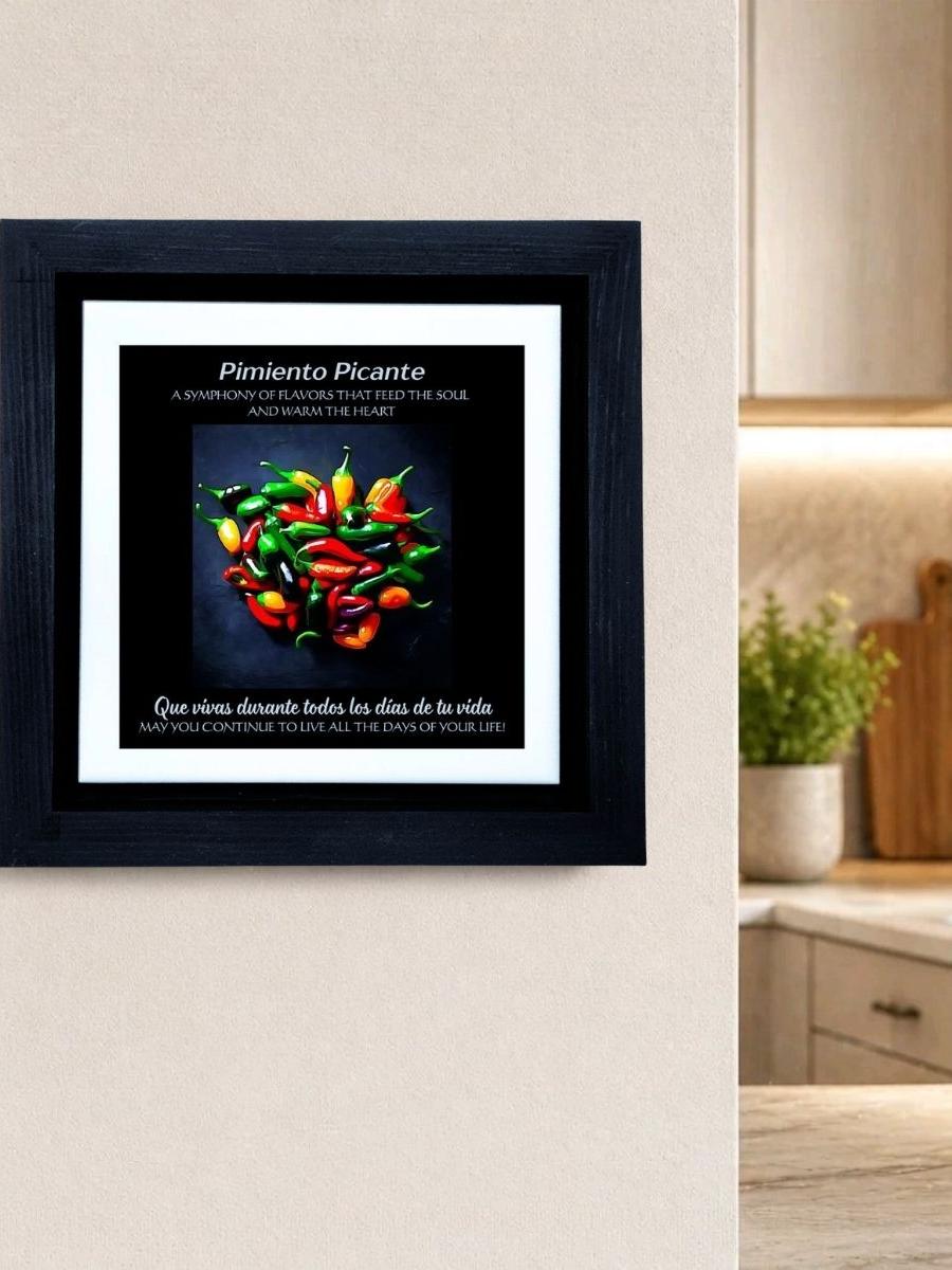 HOME DECOR -- WALL ART -- PIMIENTO PICANTE