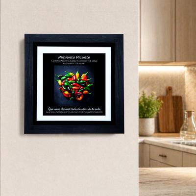 HOME DECOR -- WALL ART -- PIMIENTO PICANTE
