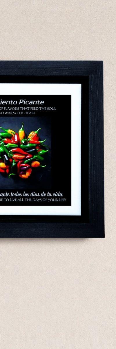HOME DECOR -- WALL ART -- PIMIENTO PICANTE