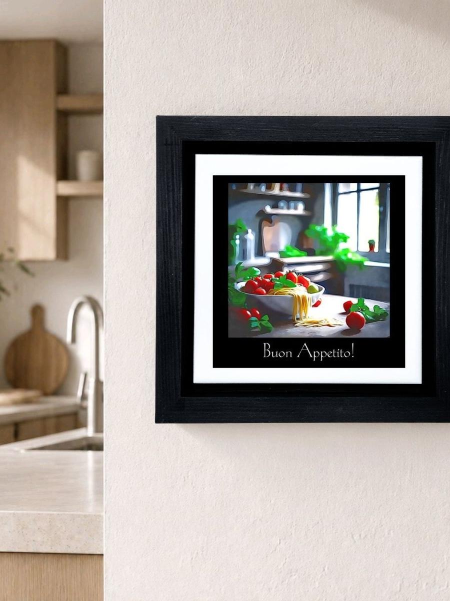HOME DECOR -- WALL ART -- BUON APPETITO