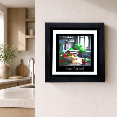 HOME DECOR -- WALL ART -- BUON APPETITO