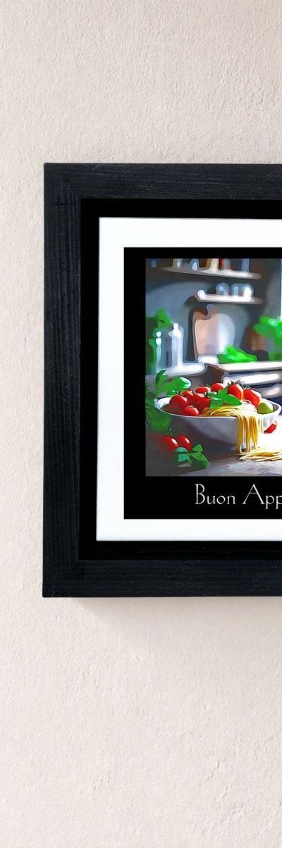 HOME DECOR -- WALL ART -- BUON APPETITO