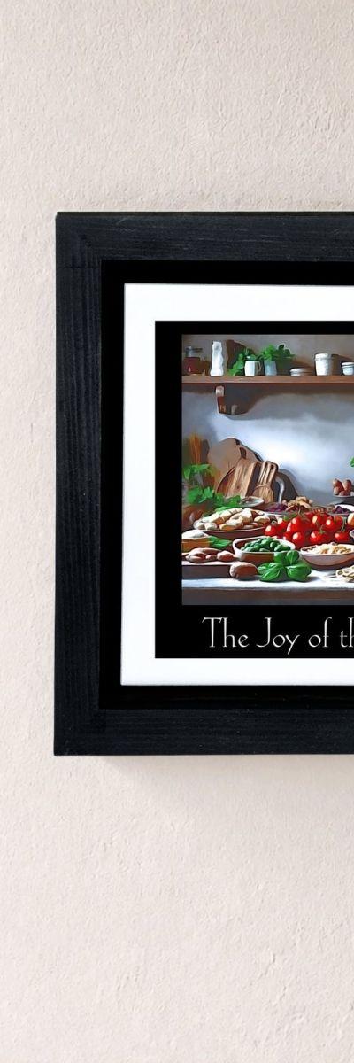 HOME DECOR -- WALL ART -- THE JOY OF THE TABLE