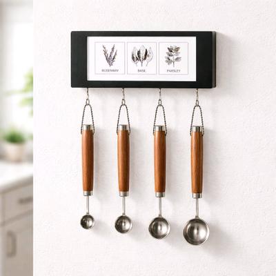 HANGING UTENSIL SETS -- MEASURING SPOONS