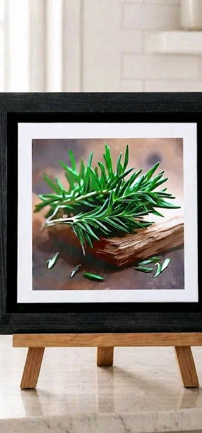 HOME DECOR -- WALL ART -- ROSEMARY