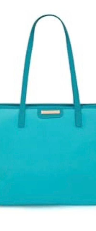 Turquoise Montana West Large Waterproof Nylon Shoulder Bag