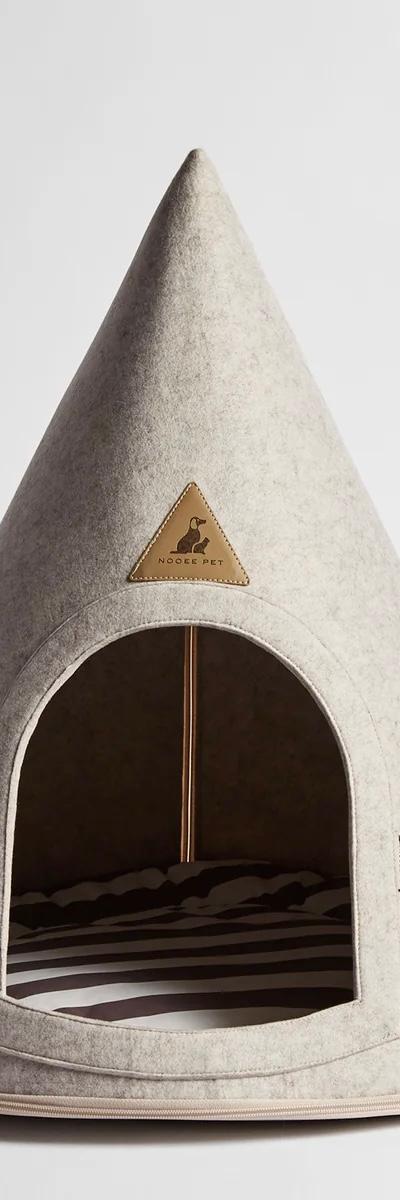 Felt Pet Cave - Cream - XL