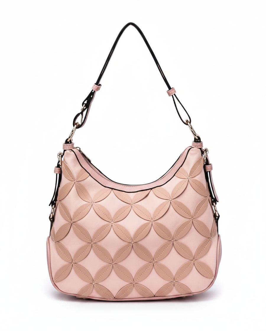 Iga Rococo Hobo Bag - Misty Rose 