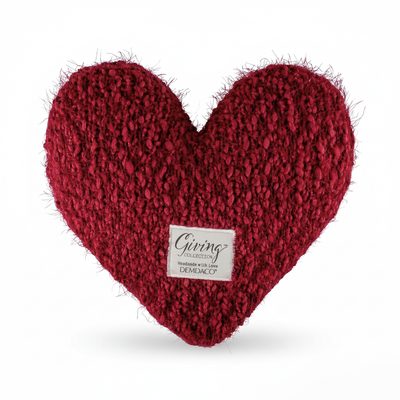 Weighted Plush Giving Heart Pillow