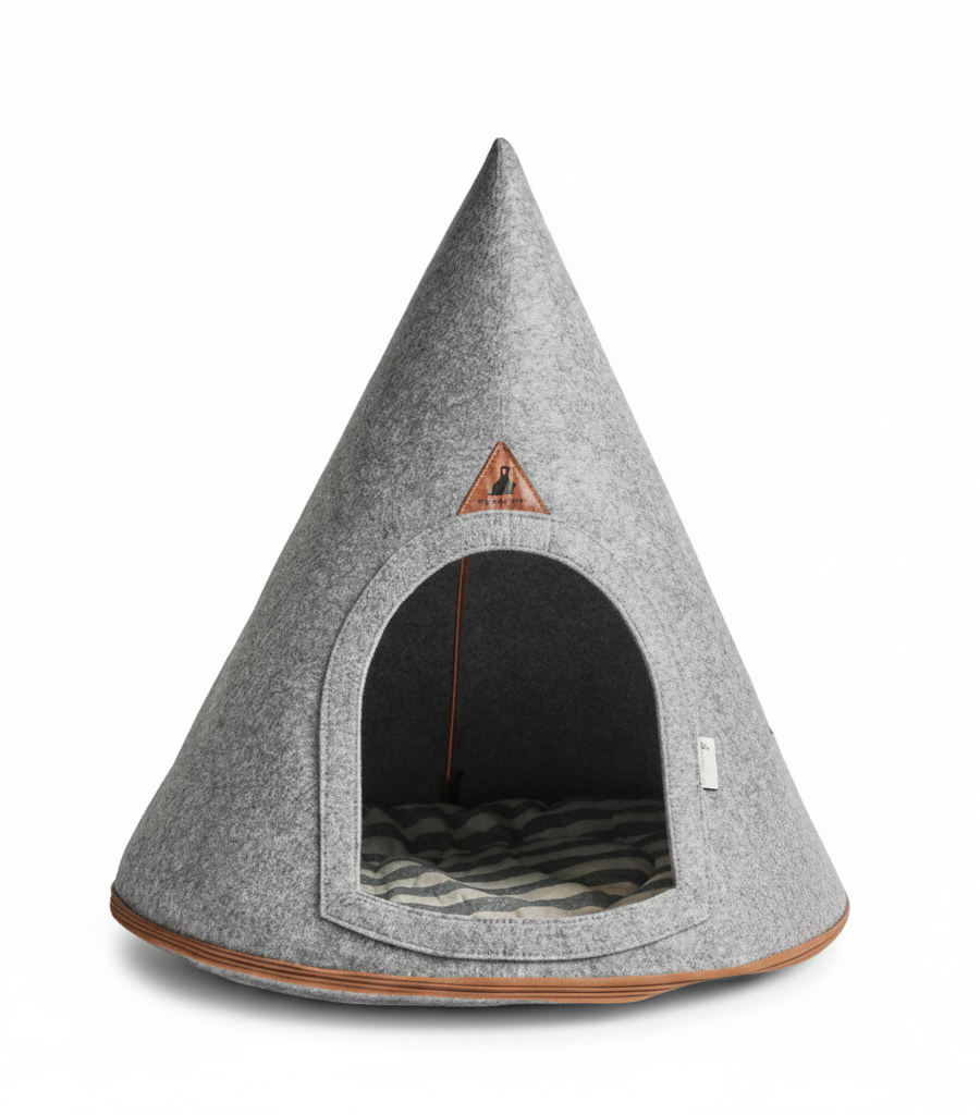 Felt Pet Cave - Gray - XL