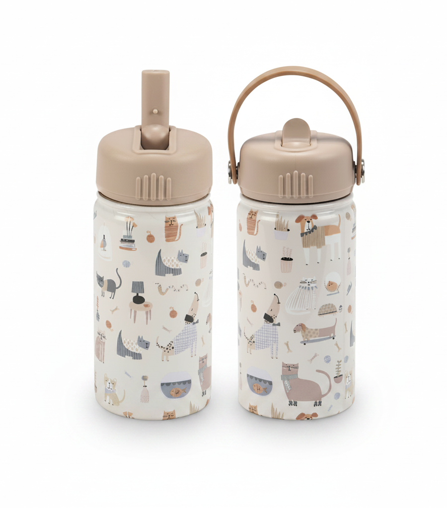 Kids Water Bottle - Pets