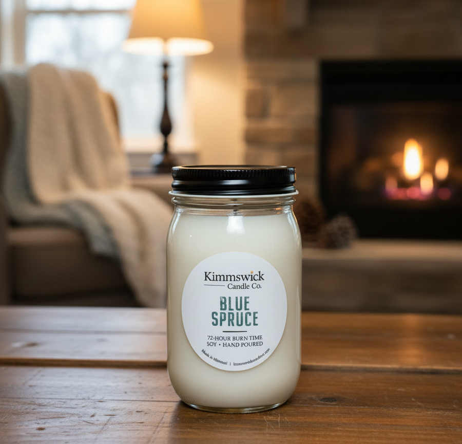Blue Spruce Soy Candle