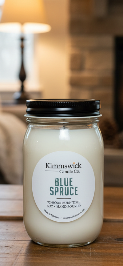 Blue Spruce Soy Candle