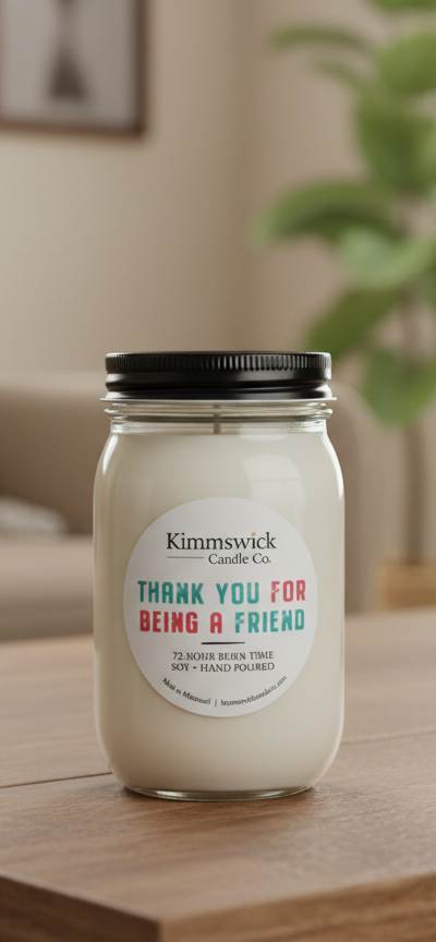 Thank You For Being a Friend (Cheesecake) Soy Candle